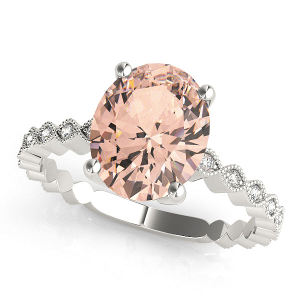 Oval Engagement Ring M84625