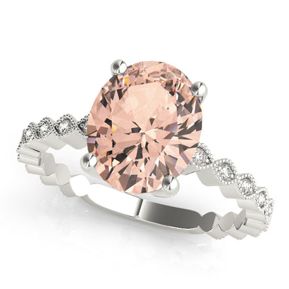 Oval Engagement Ring M84625