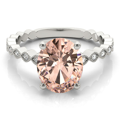 Oval Engagement Ring M84625