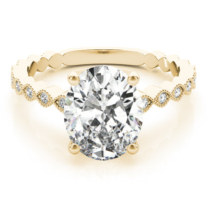 Oval Engagement Ring M84625