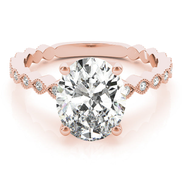 Oval Engagement Ring M84625