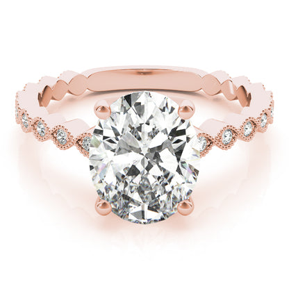 Oval Engagement Ring M84625