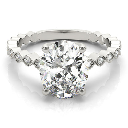 Oval Engagement Ring M84625