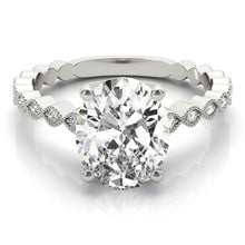 Load image into Gallery viewer, Oval Engagement Ring M84625
