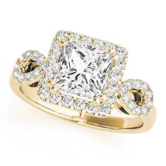 Square Engagement Ring M84629