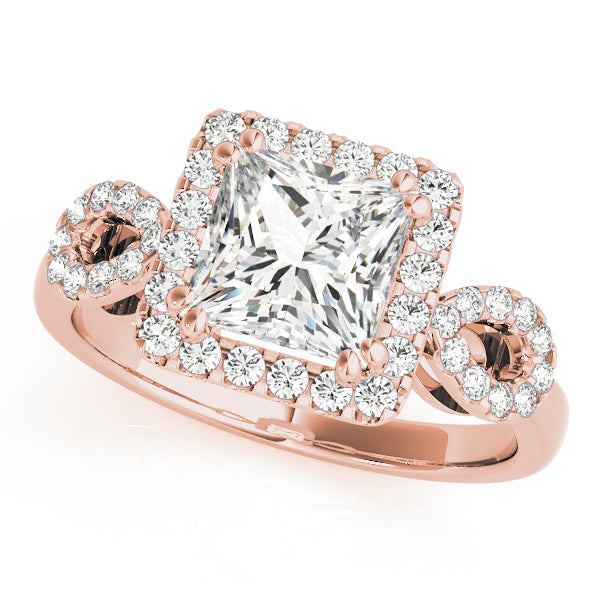 Square Engagement Ring M84629