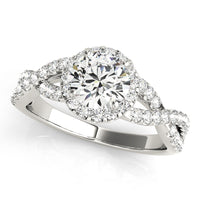 Round Engagement Ring M84630-1/2