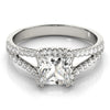 Load image into Gallery viewer, Square Engagement Ring M84632-5.5
