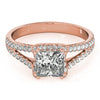 Load image into Gallery viewer, Square Engagement Ring M84632-5.5
