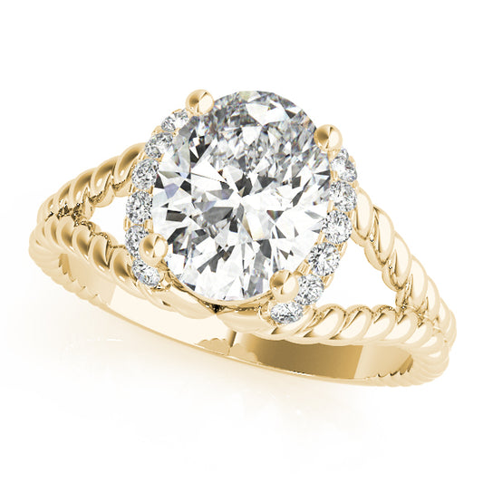 Oval Engagement Ring M84643-10X8