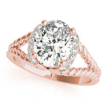 Load image into Gallery viewer, Oval Engagement Ring M84643-10X8

