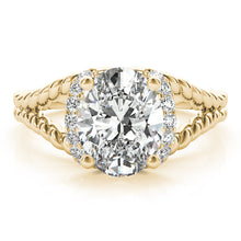 Load image into Gallery viewer, Oval Engagement Ring M84643-10X8
