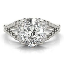 Load image into Gallery viewer, Oval Engagement Ring M84643-10X8
