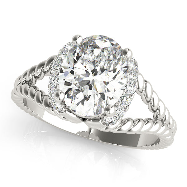 Oval Engagement Ring M84643-12X10