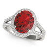Load image into Gallery viewer, Oval Engagement Ring M84647-13X11
