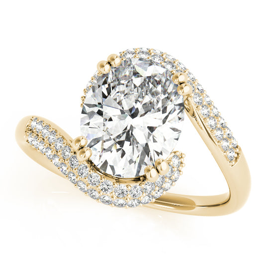 Oval Engagement Ring M84649-10X8