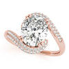 Load image into Gallery viewer, Oval Engagement Ring M84649-10X8
