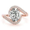 Load image into Gallery viewer, Oval Engagement Ring M84649-10X8
