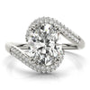 Load image into Gallery viewer, Oval Engagement Ring M84649-10X8
