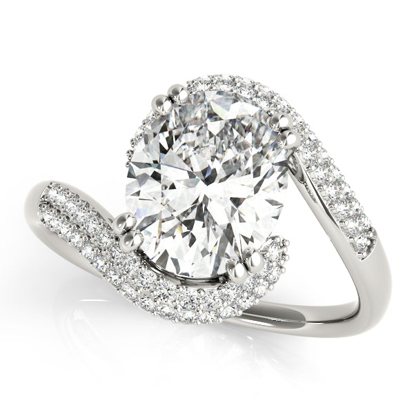 Oval Engagement Ring M84649-12X10