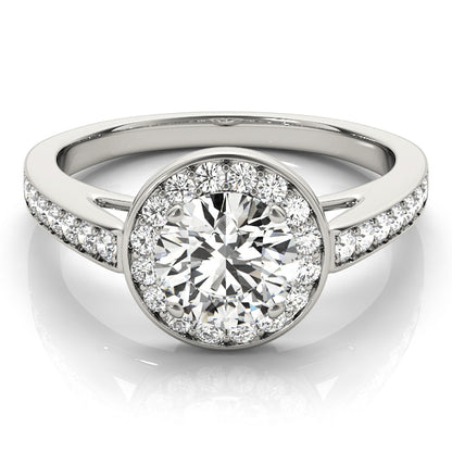 Round Engagement Ring M84660-1/2