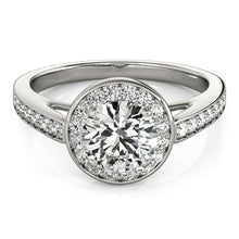 Load image into Gallery viewer, Round Engagement Ring M84660-1/2
