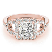 Load image into Gallery viewer, Square Engagement Ring M84662
