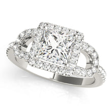 Load image into Gallery viewer, Square Engagement Ring M84662
