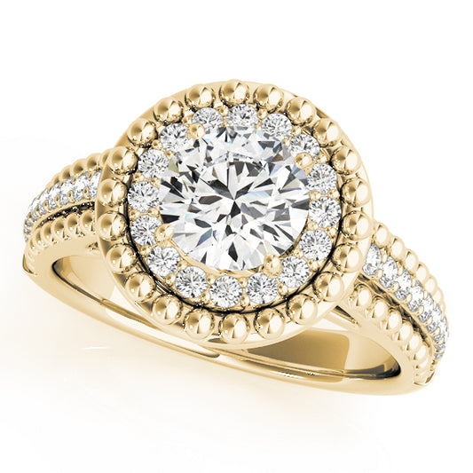 Round Engagement Ring M84666