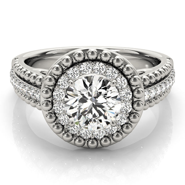 Round Engagement Ring M84666
