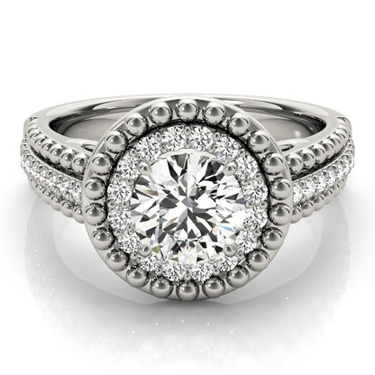Round Engagement Ring M84666