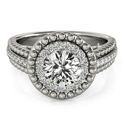 Round Engagement Ring M84666