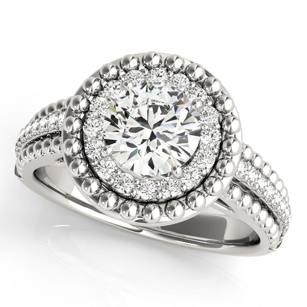 Round Engagement Ring M84666
