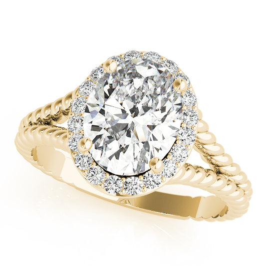 Oval Engagement Ring M84667-8X6