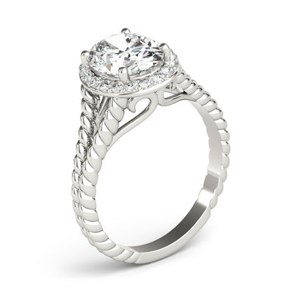 Oval Engagement Ring M84667-10X8