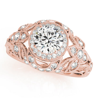 Round Engagement Ring M84672-0.8