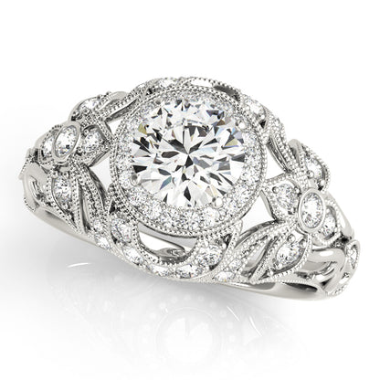 Round Engagement Ring M84672-0.8