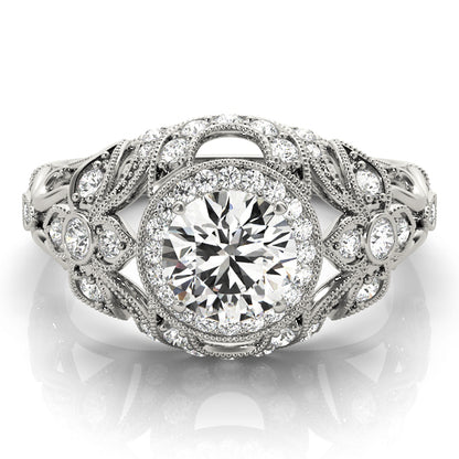 Round Engagement Ring M84672-0.8