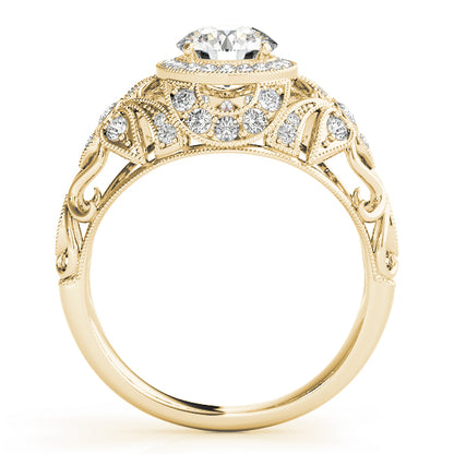 Round Engagement Ring M84672-0.8