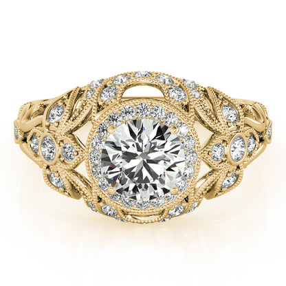 Round Engagement Ring M84672-0.8