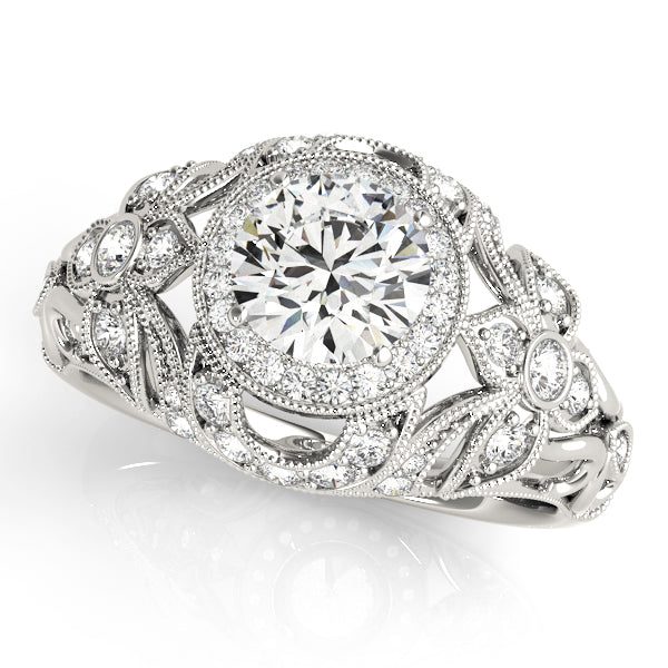 Round Engagement Ring M84672-1