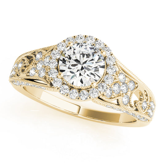 Round Engagement Ring M84673