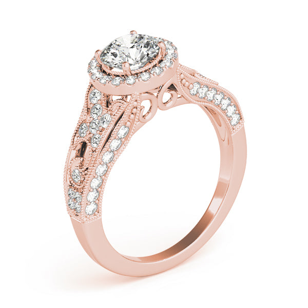 Round Engagement Ring M84673