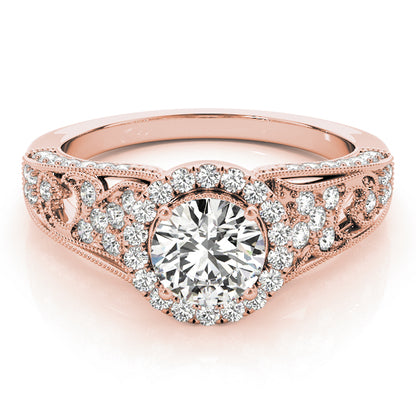 Round Engagement Ring M84673