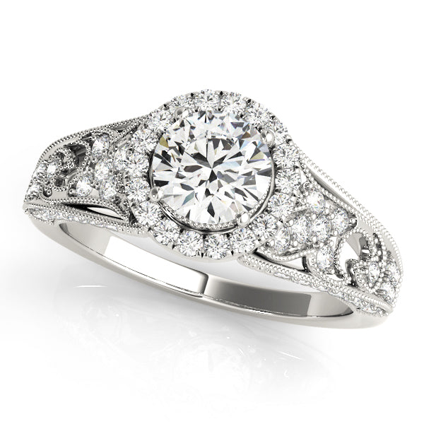 Round Engagement Ring M84673