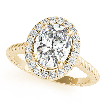 Oval Engagement Ring M84674-10X8