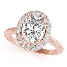 Load image into Gallery viewer, Oval Engagement Ring M84674-10X8
