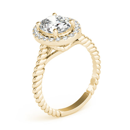 Oval Engagement Ring M84674-10X8