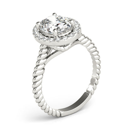 Oval Engagement Ring M84674-10X8