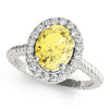 Load image into Gallery viewer, Oval Engagement Ring M84674-9X7
